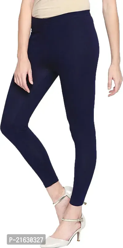 Fabulous Multicoloured Cotton Blend  Leggings For Women-thumb3