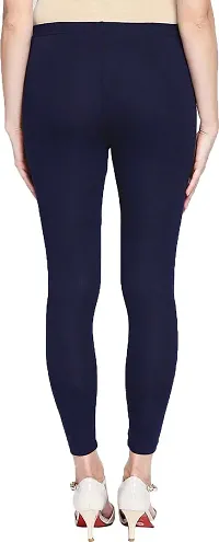 Fabulous Multicoloured Cotton Blend  Leggings For Women-thumb1