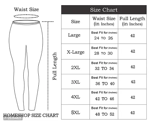 Stylish Black Lycra Blend Solid Leggings For Women-thumb4