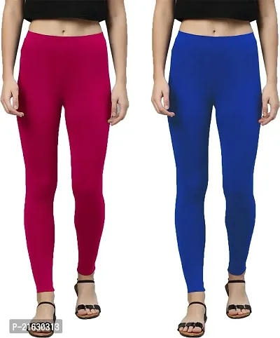 Buy online Set Of 2 Leggings from Capris & Leggings for Women by Tag 7 for  ₹779 at 35% off | 2024 Limeroad.com