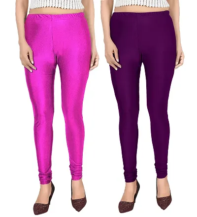 Buy High Waist Shiny Metallic Sexy Satin Leggings Free Shipping Worldwide  Online in India - Etsy