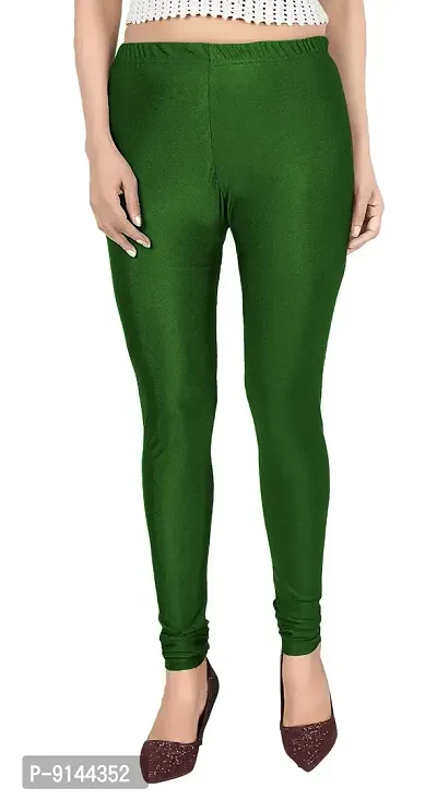 Buy PT Stretchable fit Satin Shiny Lycra Shimmer Chudidar Leggings for  Women and Girl in Wide Shades of Vibrant Colors in Regular and Plus Size  (23 Colors Pack of 2 Online In