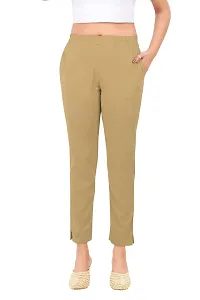 PT Latest Toko Stretchable Trousers for Women (Pack of 2) Straight Fit Pant for Casual, Daily and Office wear with Elastic Waist and Pockets.-thumb3