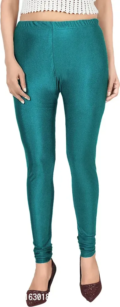 Fabulous Multicoloured Silk Blend  Leggings For Women