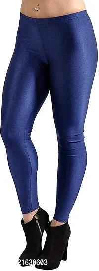 Fabulous Multicoloured Silk Blend  Leggings For Women-thumb4