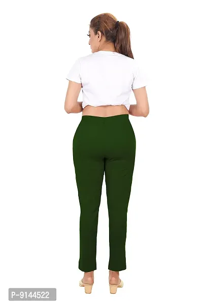 Buy PT Latest Toko Stretchable Trousers for Women Straight Fit Pant for  Casual, and Office wear with Elastic Waist and Pockets. Combo Pack of 2  Camel Black at Amazon.in