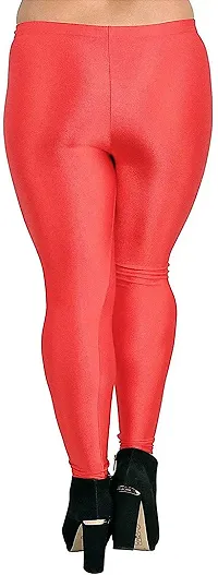 Fabulous Multicoloured Silk Blend  Leggings For Women-thumb1