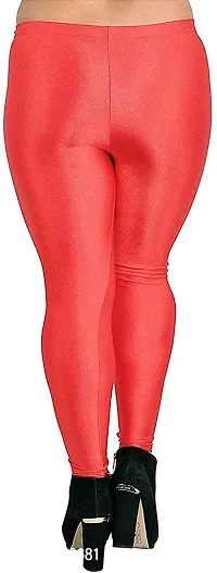 Fabulous Multicoloured Silk Blend  Leggings For Women-thumb2