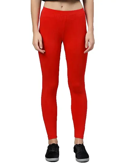 Thread Plus Women's Skinny Fit Ankle Length Leggings