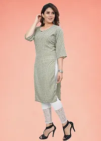 Stylish Grey Crepe Kurta For Women-thumb3