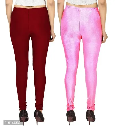 Pink Shimmer Leggings - Designed By Squeaky Chimp T-shirts & Leggings