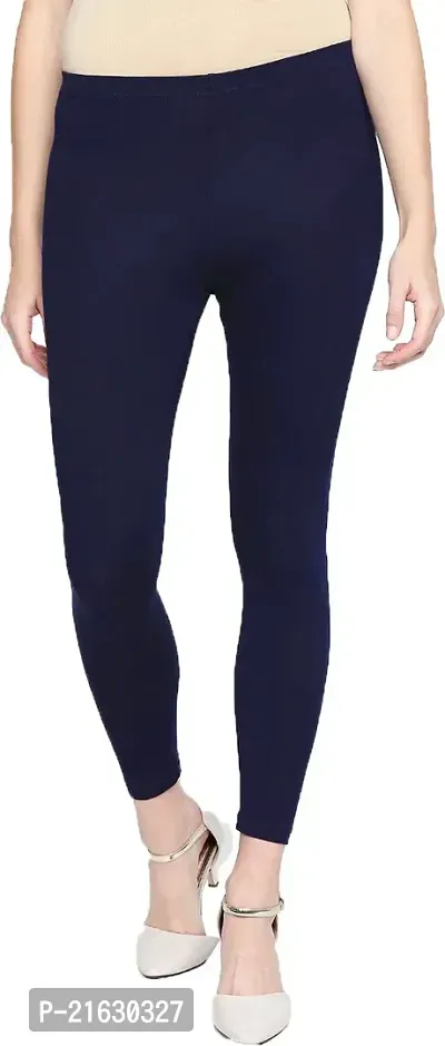 Fabulous Multicoloured Cotton Blend  Leggings For Women-thumb0