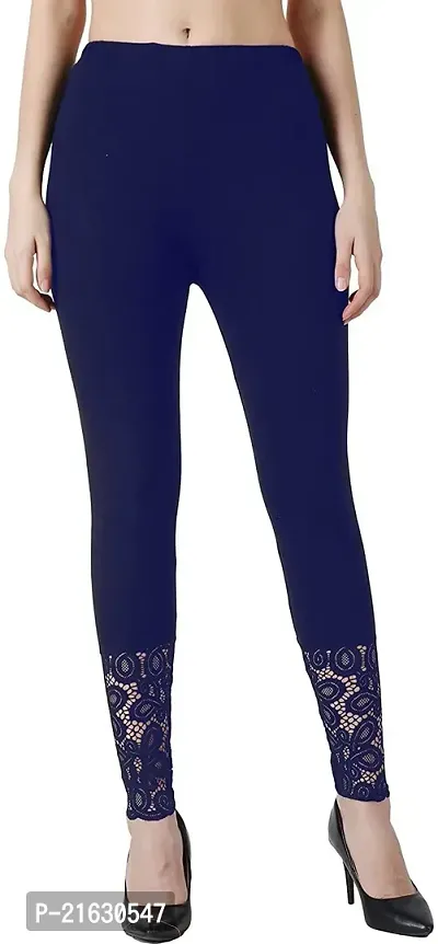 Fabulous Multicoloured Cotton Blend  Leggings For Women-thumb0