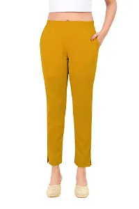 PT Latest Toko Stretchable Trousers for Women (Pack of 2) Straight Fit Pant for Casual, Daily and Office wear with Elastic Waist and Pockets.-thumb3