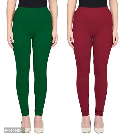 PT Comfort Cotton Premium Chudidar Leggings for Women and Girls Multicolor Legging for Perfect Lady and Perfect Style Ethnic Wear Legging Also Available in Combos. Pack of 2-thumb0