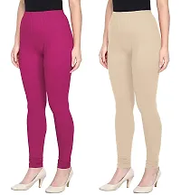 PT Comfort Cotton Premium Chudidar Leggings for Women and Girls Multicolor Legging for Perfect Lady and Perfect Style Ethnic Wear Legging Also Available in Combos. Pack of 2-thumb2