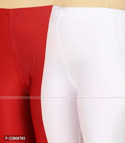 Buy Stylish Women Lycra Blend Leggings Pack of 2 Online In India At  Discounted Prices