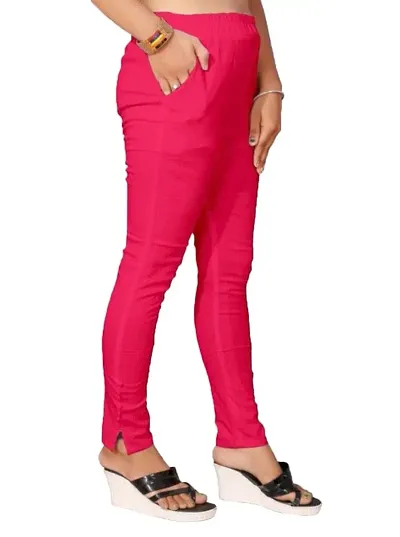 Trendy Womens Cotton Slub Solid Ethnic Pants