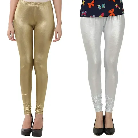 Trendy Womens Synthetic Solid Leggings Combo