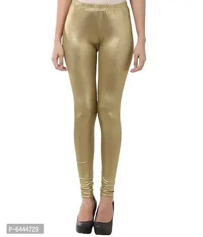 Stylish Synthetic Cloth Solid Leggings For Women-thumb0