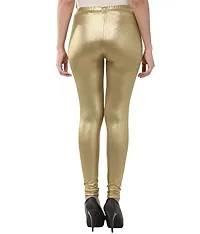 Stylish Synthetic Cloth Solid Leggings For Women-thumb1