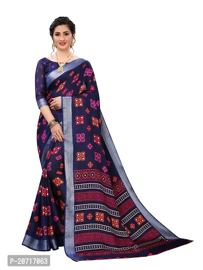 Beautiful Georgette Saree With Blouse Piece