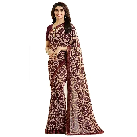 Stylish Mulmul Saree With Blouse Piece For Women