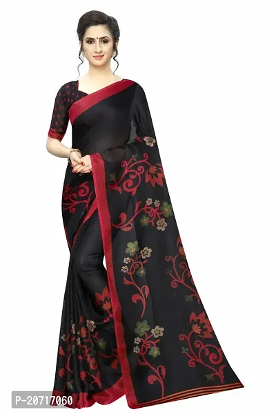 Beautiful Georgette Saree With Blouse Piece-thumb0