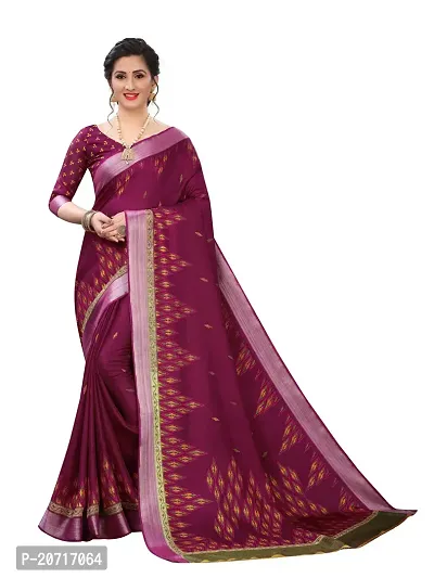 Beautiful Georgette Saree With Blouse Piece-thumb0