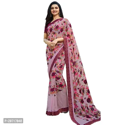 Beautiful Georgette Saree With Blouse Piece