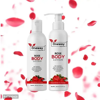 Oneway Happiness Rose Body Lotion