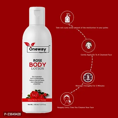 Oneway Happiness Rose Body Lotion-thumb3