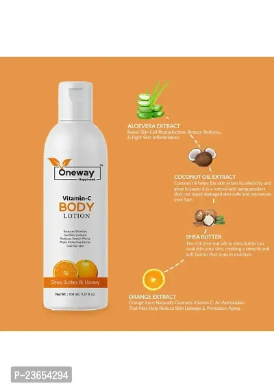 Oneway Happiness Vitamin C Body Lotion 100ml (pack of 3)-thumb2