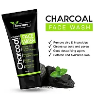 Oneway Happiness Activated Charcoal Facewash for oil control (by 1 get 1 free)-thumb2