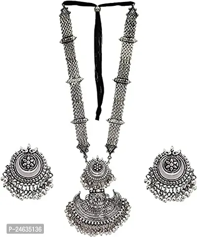 Stylish Fancy Designer Metal Jewellery Set For Women-thumb0