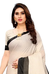 Jivika Graceful Cotton Silk Saree with Blouse piece For Women-thumb1