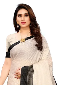 Kashvi  Pretty Cotton Silk Saree with Blouse piece For Women-thumb1