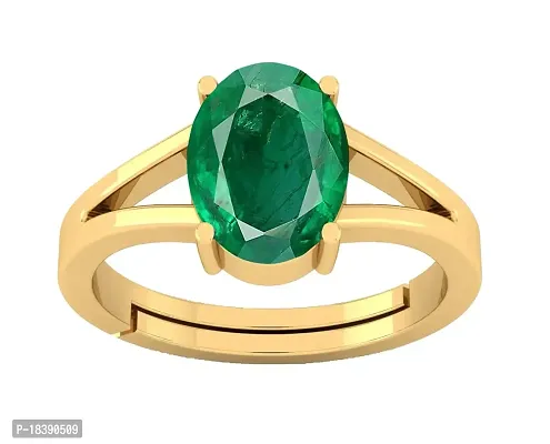 Buy Empirical Jewels पन्ना ज्योतिष प्रमाणित 7.25 Ratti Vrishabh Rashi Ring  7 Carat Zambian Emerald Gemstone IGL Lab Tested Real & Pure Panna Stone Ring  Original Certified पन्ना रत्न ओरिजिनल For Men