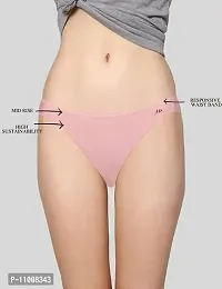 Stylish Acrylic Solid Brief for Women-thumb1