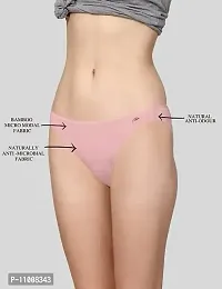 Stylish Acrylic Solid Brief for Women-thumb2