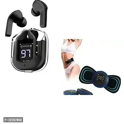 Electric Massager and  Bluetooth Earbud Combo of 2