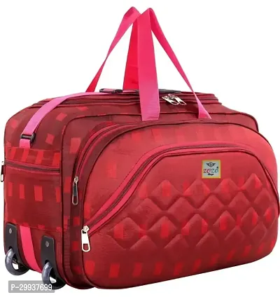 60 L Strolley Duffel Bag - (Expandable) Polyester Lightweight Luggage Bag Duffel Strolley Bag