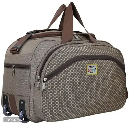 60 L Strolley Duffel Bag - (Expandable) Polyester Lightweight Luggage Bag Duffel Strolley Bag