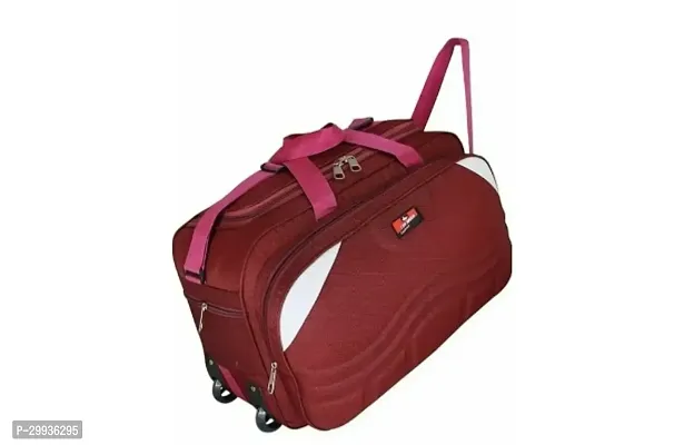 Duffle Polyester Bag 60 Litres Waterproof Strolley Duffle Bag- 2 Wheels - Luggage Bag For Men And Women