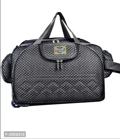 60 L Strolley Duffel Bag - (Expandable) Super Premium Heavy Duty 60L Polyester Lightweight Luggage Bag Duffel Strolley Bag