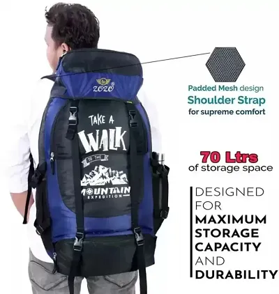 Polyester Rucksag/ Backpack/ Travel Bag for Trekking and Hiking