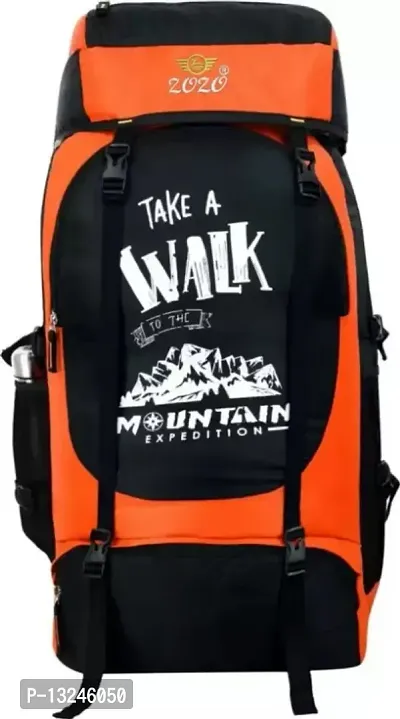 High Quality Water Resistance Trekking Hiking Travel Bag With Shoe Compartment Rucksack - 60 L-thumb0