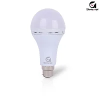 Glowing Night 12W Emergency Led Bulb ndash; | Battery Operated Inverter Bulb for Home |B22 Charging Bulb, | Pack Of 2-thumb1