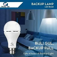 Glowing Night 12W Emergency Led Bulb Base B22 Cool Day B22D Light (Pack Of 1)-thumb1