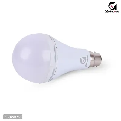 Glowing Night 12W Emergency Led Bulb ndash; | Battery Operated Inverter Bulb for Home |B22 Charging Bulb, Pack Of 4-thumb3
